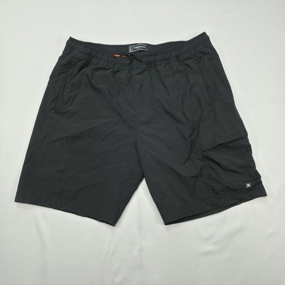Kenneth Cole Mens Athletic Shorts Large Stretch Comfort Training Gym Casual